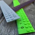 Thước 20 cm dạng gạch Lego (gắn được LEGO) - Thumbnail 2
