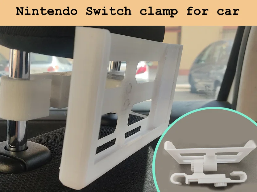Kẹp gối tựa đầu ô tô cho Nintendo Switch - Image 1