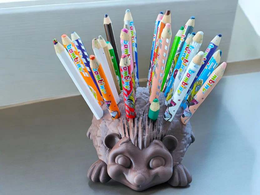 Khay Đựng Bút Hình Nhím (Hedgehog Pencil Organizer) - Image 3