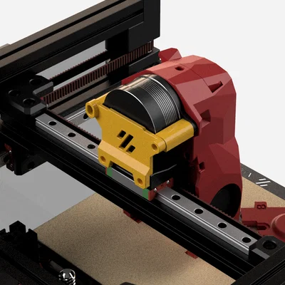 Ngàm gắn Bigtreetech EBB36 cho Voron 0.2 chính xác, bền bỉ