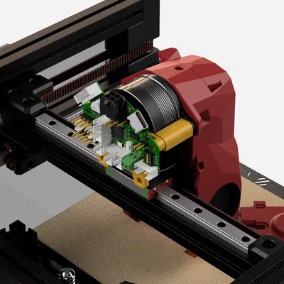 Ngàm gắn Bigtreetech EBB36 cho Voron 0.2 chính xác, bền bỉ