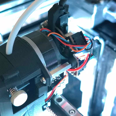 Ngàm toolhead Voron 0.2 cho BTT EBB36 kèm strain relief
