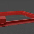 Bộ khung nâng nắp LID RISER tối ưu dẫn nhựa cho Creality K1C - Thumbnail 5