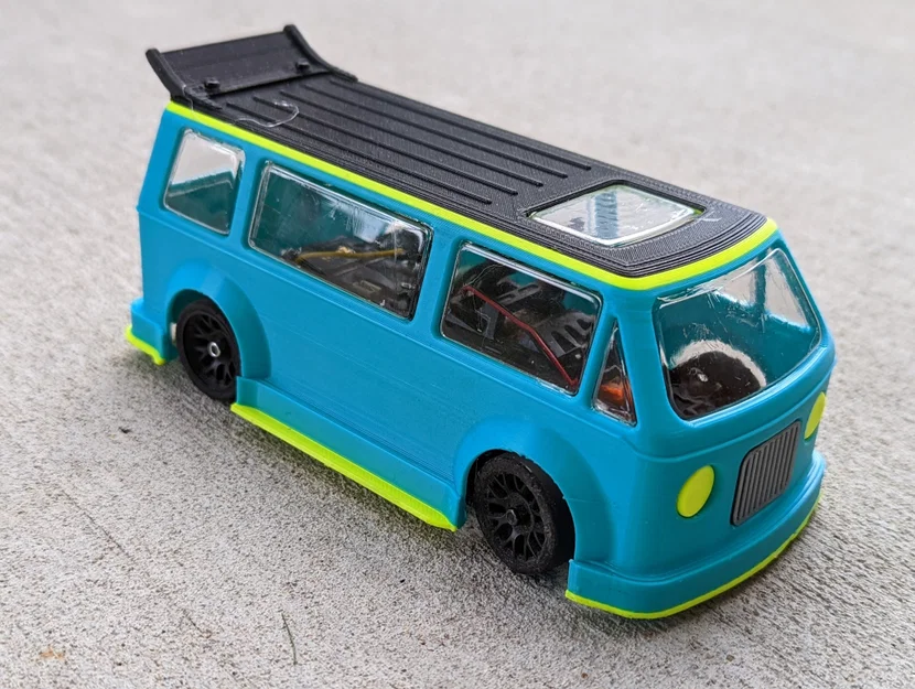 Mẫu vỏ xe bus/van dành cho Mini-z - Image 1