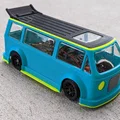 Mẫu vỏ xe bus/van dành cho Mini-z - Thumbnail 1