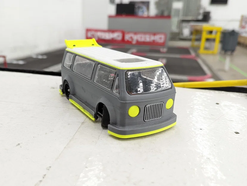 Mẫu vỏ xe bus/van dành cho Mini-z - Image 2