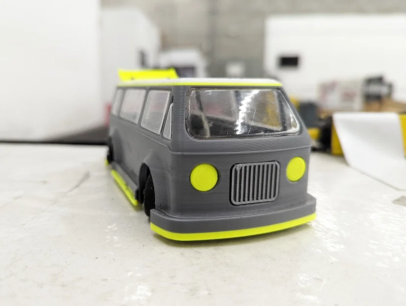 Mẫu vỏ xe bus/van dành cho Mini-z - Image 3