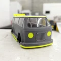Mẫu vỏ xe bus/van dành cho Mini-z - Thumbnail 3