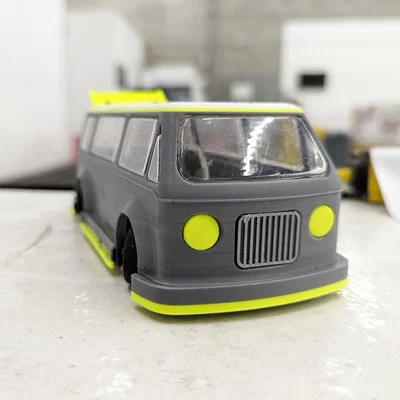 Mẫu vỏ xe bus/van dành cho Mini-z