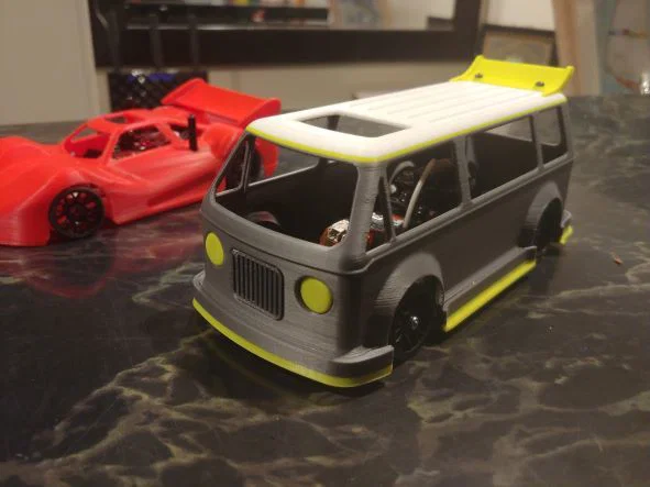 Mẫu vỏ xe bus/van dành cho Mini-z - Image 5