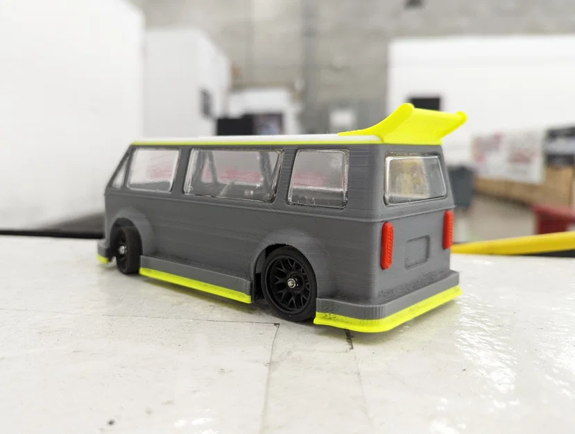 Mẫu vỏ xe bus/van dành cho Mini-z - Image 6