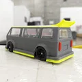 Mẫu vỏ xe bus/van dành cho Mini-z - Thumbnail 6