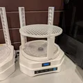 Bộ kê xếp tầng/mâm xoay cho trạm UV curing máy in resin 3D - Thumbnail 2