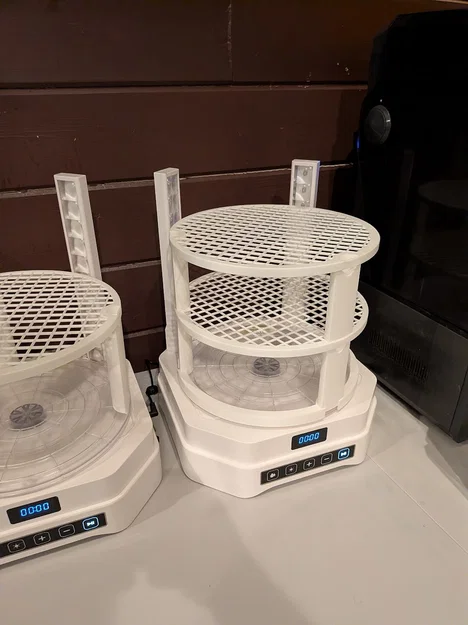 Bộ kê xếp tầng/mâm xoay cho trạm UV curing máy in resin 3D - Image 3