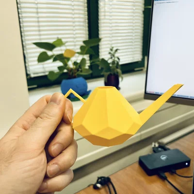 Bình tưới cây nhỏ hình kim cương