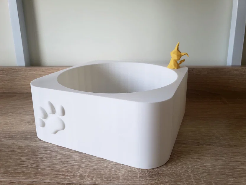 Bát ăn 3D cho thú cưng - Thiết kế thông minh và tiện dụng - Image 3