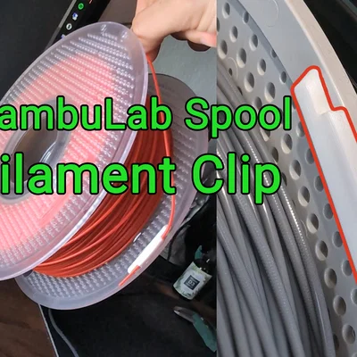 Kẹp Giữ Sợi Cho Spool Bambu (Bambu Spool Filament Clip)