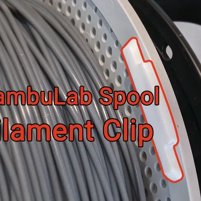 Kẹp Giữ Sợi Cho Spool Bambu (Bambu Spool Filament Clip)