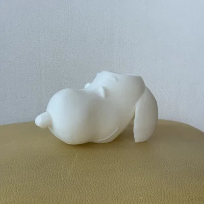 Mô hình 3D Chậu cây Snoopy (Peanuts) trang trí nhà cửa cực xinh