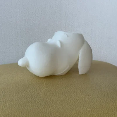 Mô hình 3D Chậu cây Snoopy (Peanuts) trang trí nhà cửa cực xinh