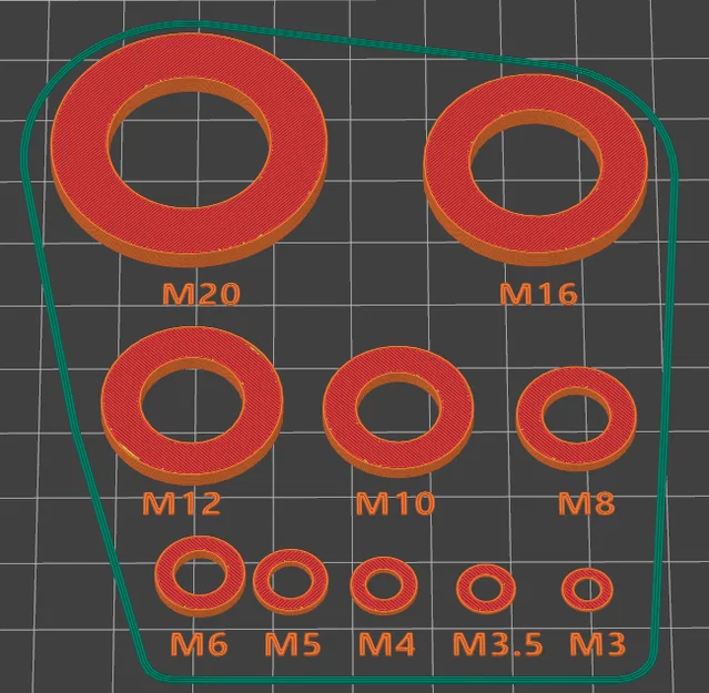 Vòng đệm phẳng hệ mét DIN 125A (Metric Flat Washers) - Image 1