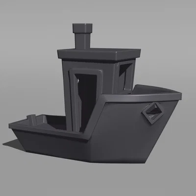 Square Benchy - Mô hình thuyền vuông góc độc đáo để test in 3D