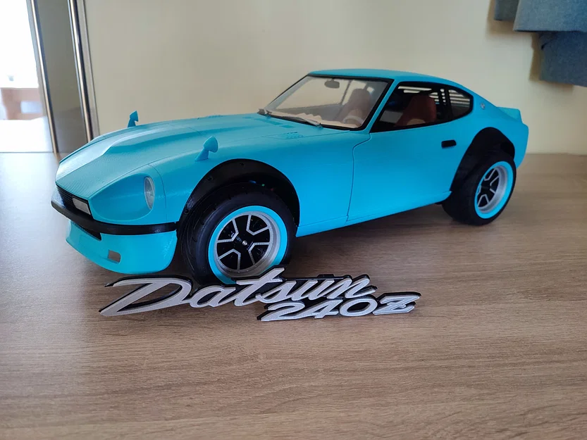 Mô hình logo Datsun 240Z in 3D - Phụ kiện trang trí tuyệt đẹp - Image 1