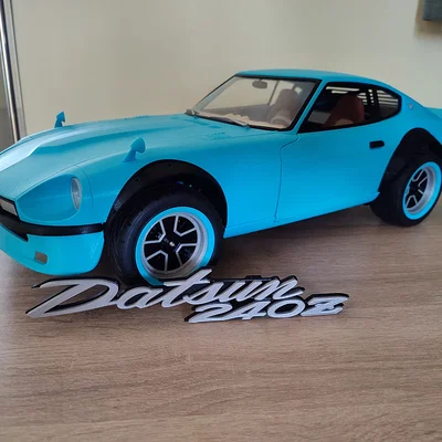 Mô hình logo Datsun 240Z in 3D - Phụ kiện trang trí tuyệt đẹp