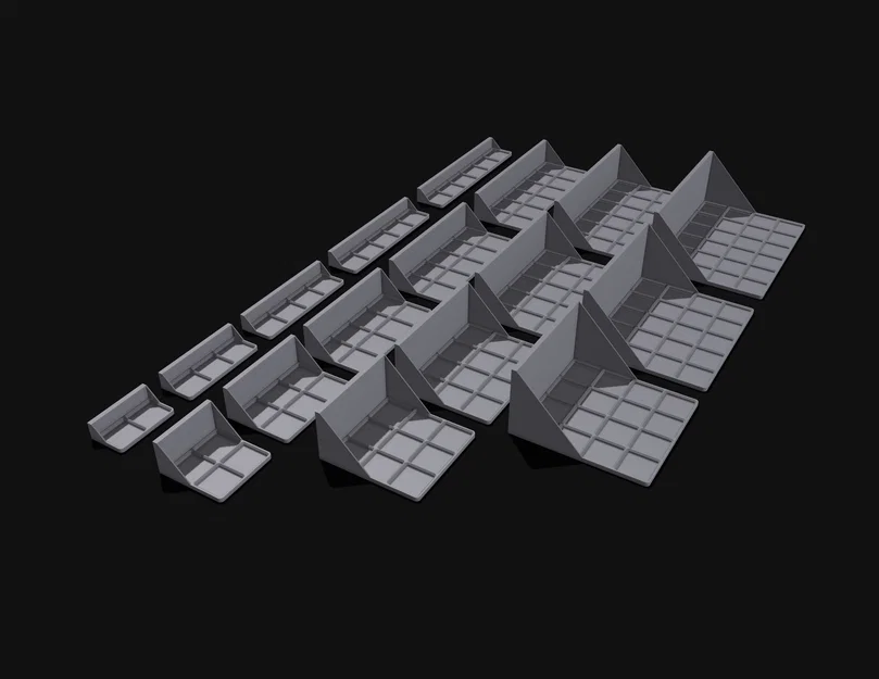 Kệ Gridfinity cho Honeycomb Storage Wall (HSW) - Image 1