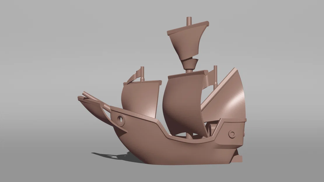 Mô hình Carrack Benchy - Phiên bản tàu cổ điển đầy nghệ thuật - Image 1