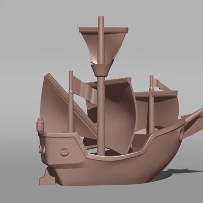 Mô hình Carrack Benchy - Phiên bản tàu cổ điển đầy nghệ thuật