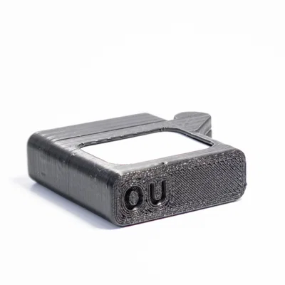 Hộp Thẻ SD 2 Nhãn Kiểu Zippo (Dual Labeled SD Card Case - Zippo Style)