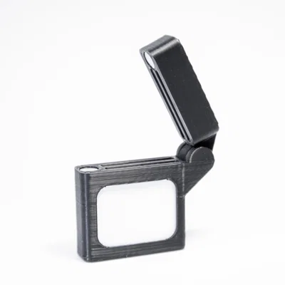 Hộp Thẻ SD 2 Nhãn Kiểu Zippo (Dual Labeled SD Card Case - Zippo Style)