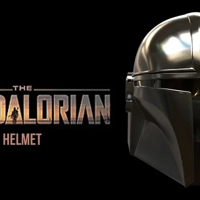 Mô hình mũ chiến binh Mandalorian (Mandalorian Helmet) in 3D