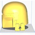 Mô hình mũ chiến binh Mandalorian (Mandalorian Helmet) in 3D - Thumbnail 2