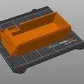 Bản mới: Prusa MK4s Side Bin có khe print sheet + khe USB, bản ngắn cho build plate - Thumbnail 4