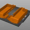 Bản mới: Prusa MK4s Side Bin có khe print sheet + khe USB, bản ngắn cho build plate - Thumbnail 5