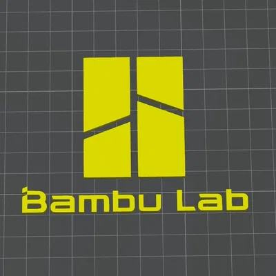 Mô hình logo thương hiệu Bambu Lab 3D cực chất cho máy in