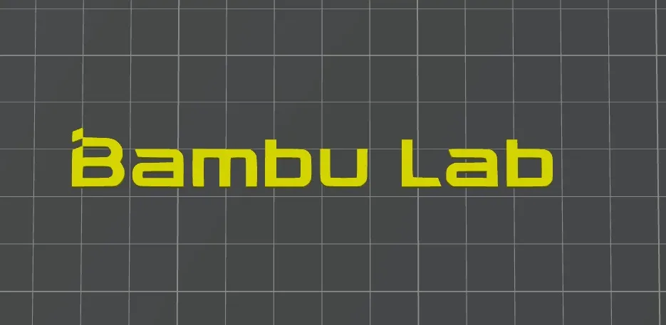Mô hình logo thương hiệu Bambu Lab 3D cực chất cho máy in - Image 2