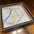 Insert/Organizer cho Ticket to Ride (kèm hộp tàu) - chia 4 mảnh - Thumbnail 4