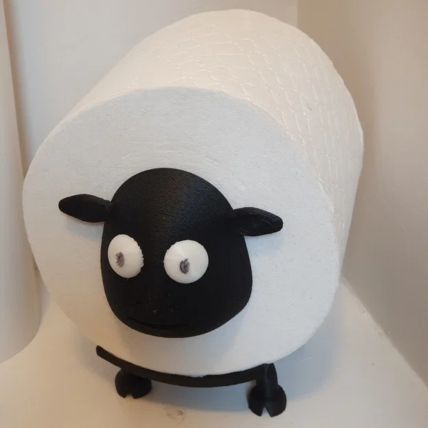 Cừu giữ cuộn giấy vệ sinh dự phòng (Spare toilet roll holder) - Image 1