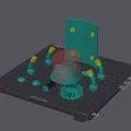 Cừu giữ cuộn giấy vệ sinh dự phòng (Spare toilet roll holder) - Thumbnail 6