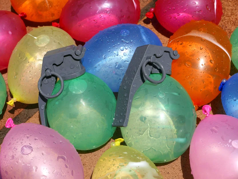 WATER GRENADE - Lựu đạn bóng nước - Image 2