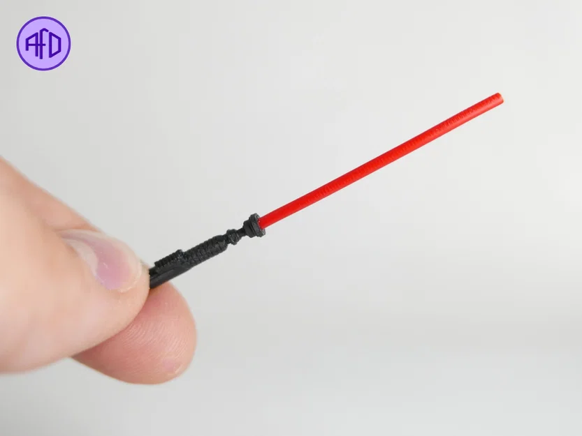 MINI FILAMENT LIGHT SABER – Lightsaber mini từ filament dư - Image 1