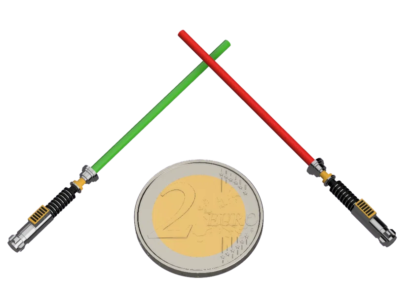 MINI FILAMENT LIGHT SABER – Lightsaber mini từ filament dư - Image 4