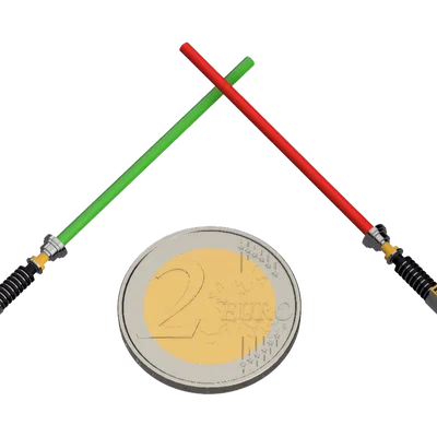 MINI FILAMENT LIGHT SABER – Lightsaber mini từ filament dư