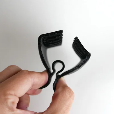 Kẹp Càng Cua Tóc (Hair Claw Clip) Redesigned – Print-in-Place