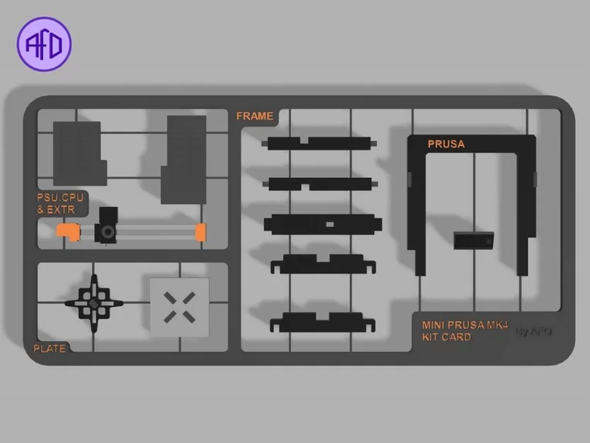 Mô hình Kit Card Prusa MK4 - Image 1
