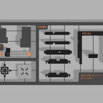 Mô hình Kit Card Prusa MK4