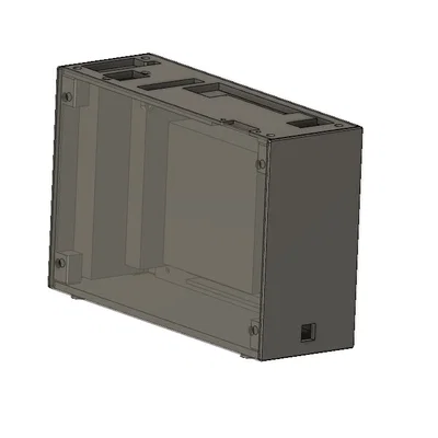 Case PC mATX 5.3L siêu gọn có hỗ trợ GPU